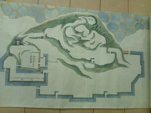 加賀藩甲州流軍学者有沢三貞初代永貞の築城絵図